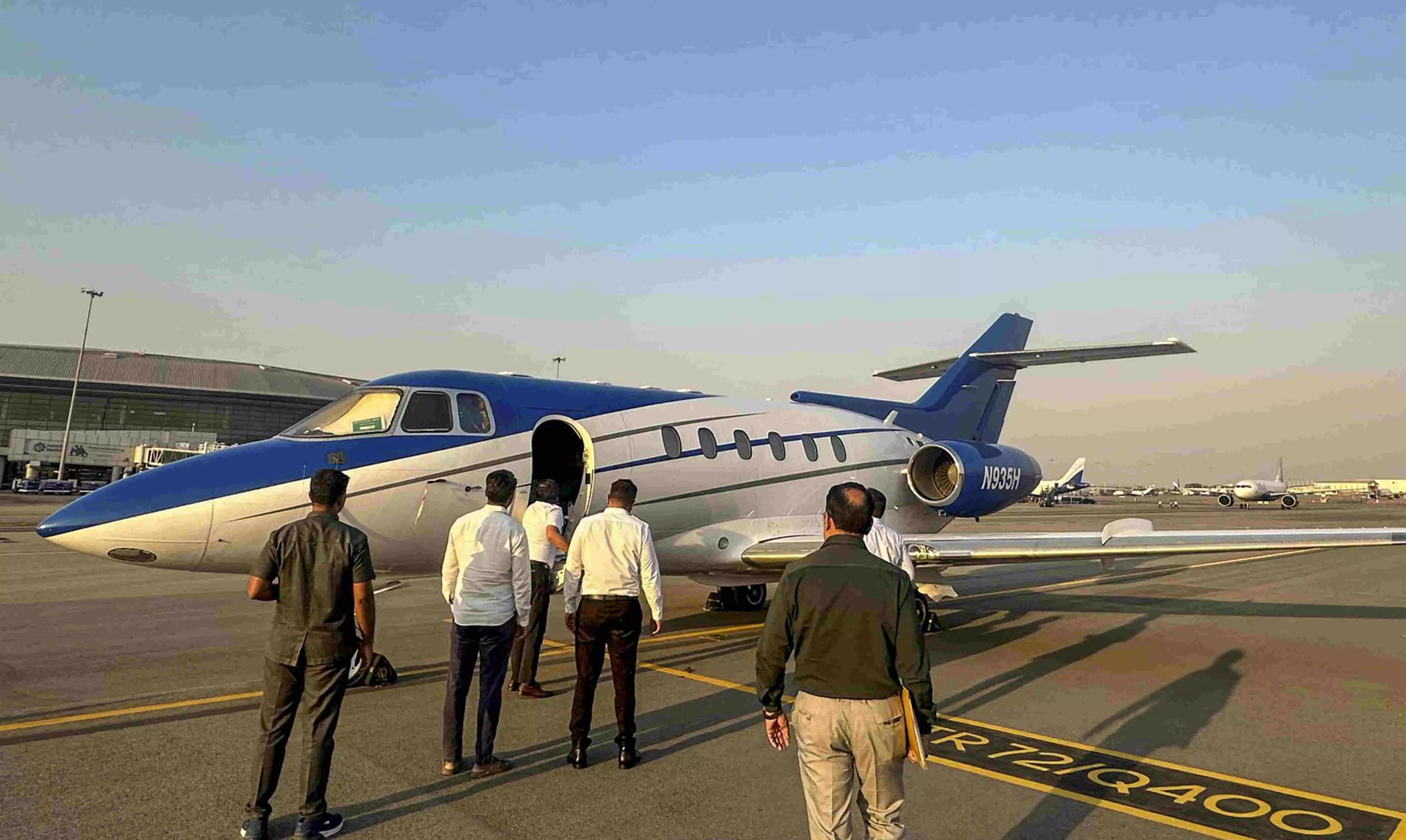 ED seizes business jet at Hyderabad airport in money laundering case