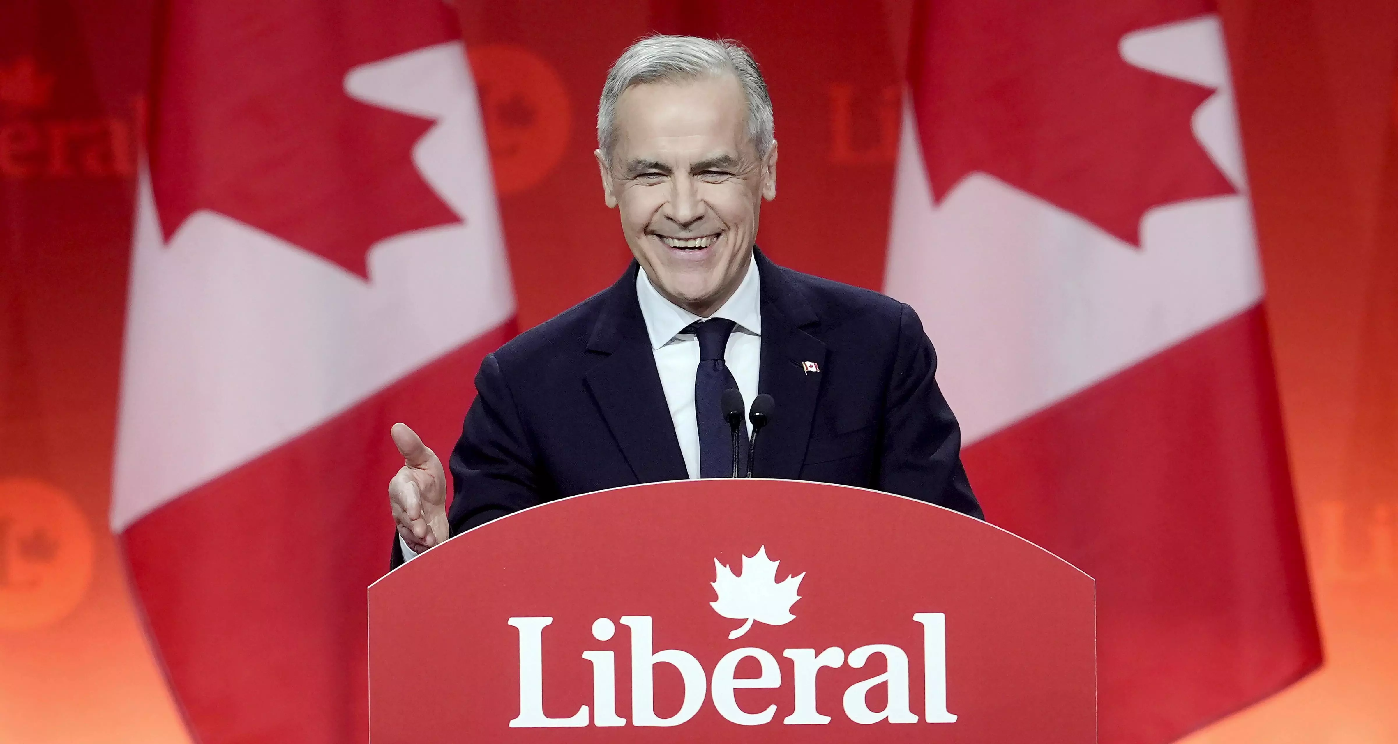 Canadas Liberal Party elects Mark Carney as its leader, to replace Trudeau as PM