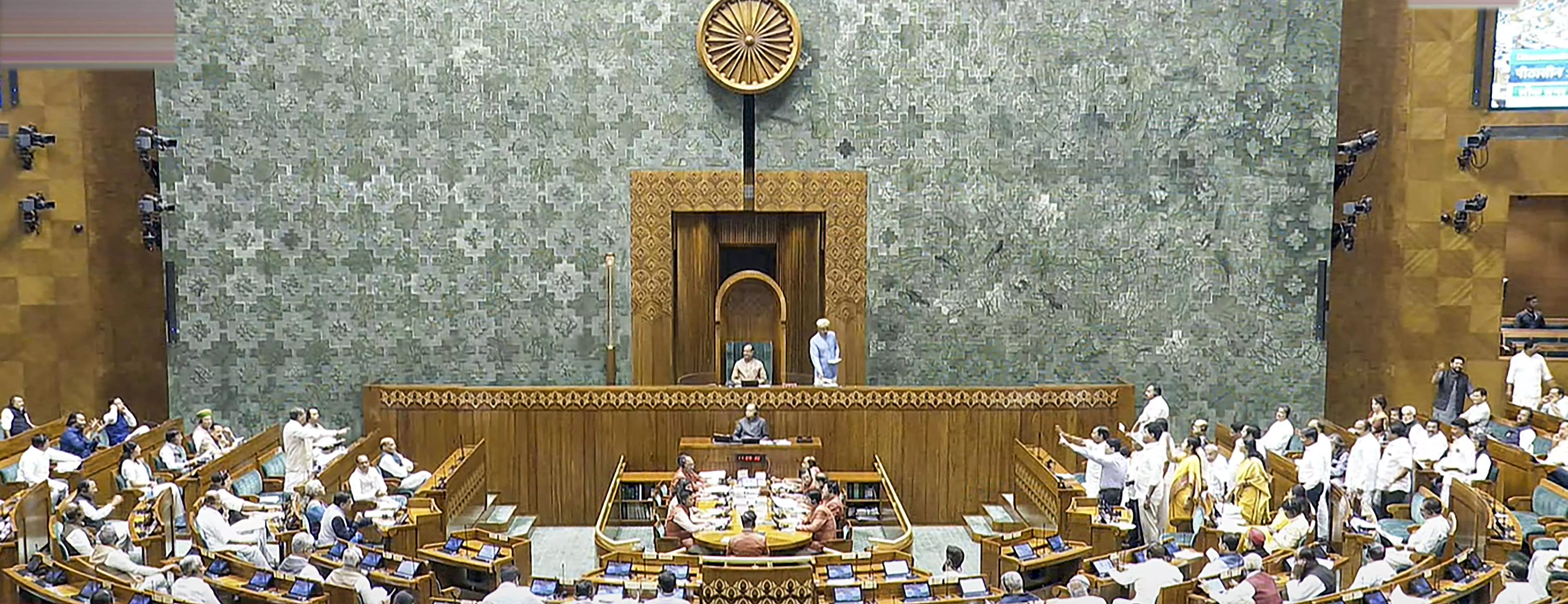 Opposition walks out of RS, LS adjourned over delimitation row