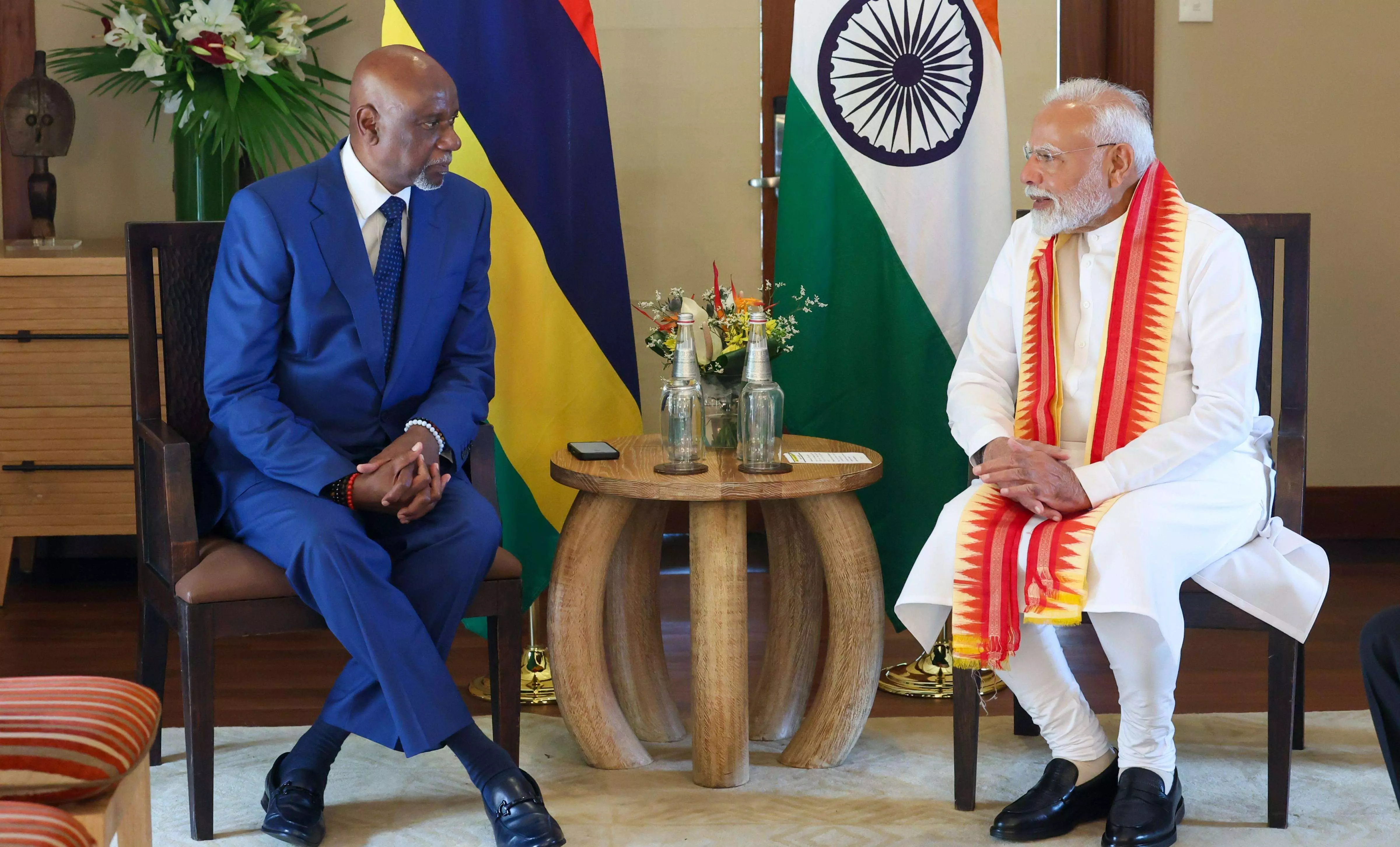 India, Mauritius ink 8 pacts; elevate ties to enhanced strategic partnership