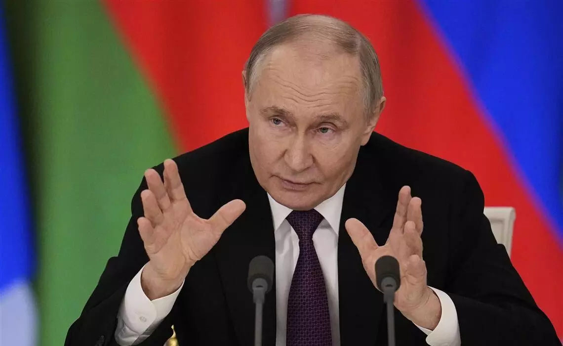 Putin agrees in principle with Ukraine ceasefire proposal, says more discussions needed