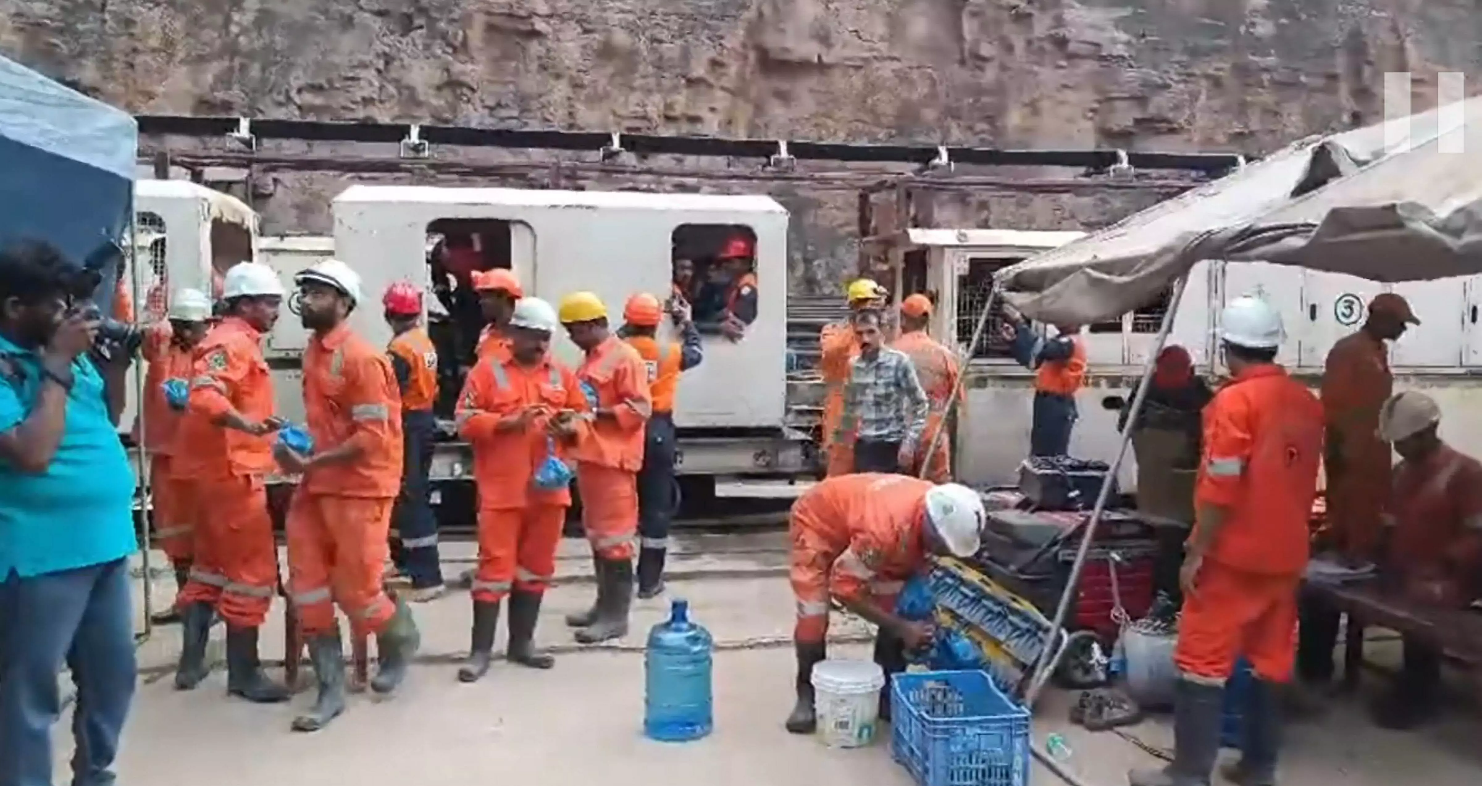 Telangana tunnel collapse: Search ops pick up pace to locate seven missing persons