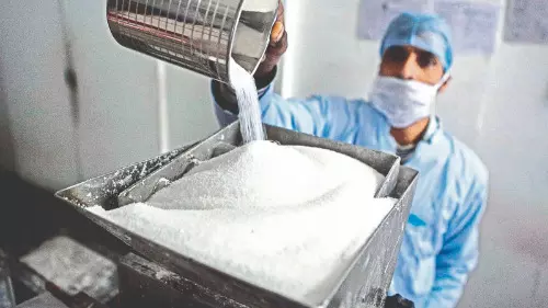 Sugar output declines 16.13% to   23.71 mn tonnes so far this season