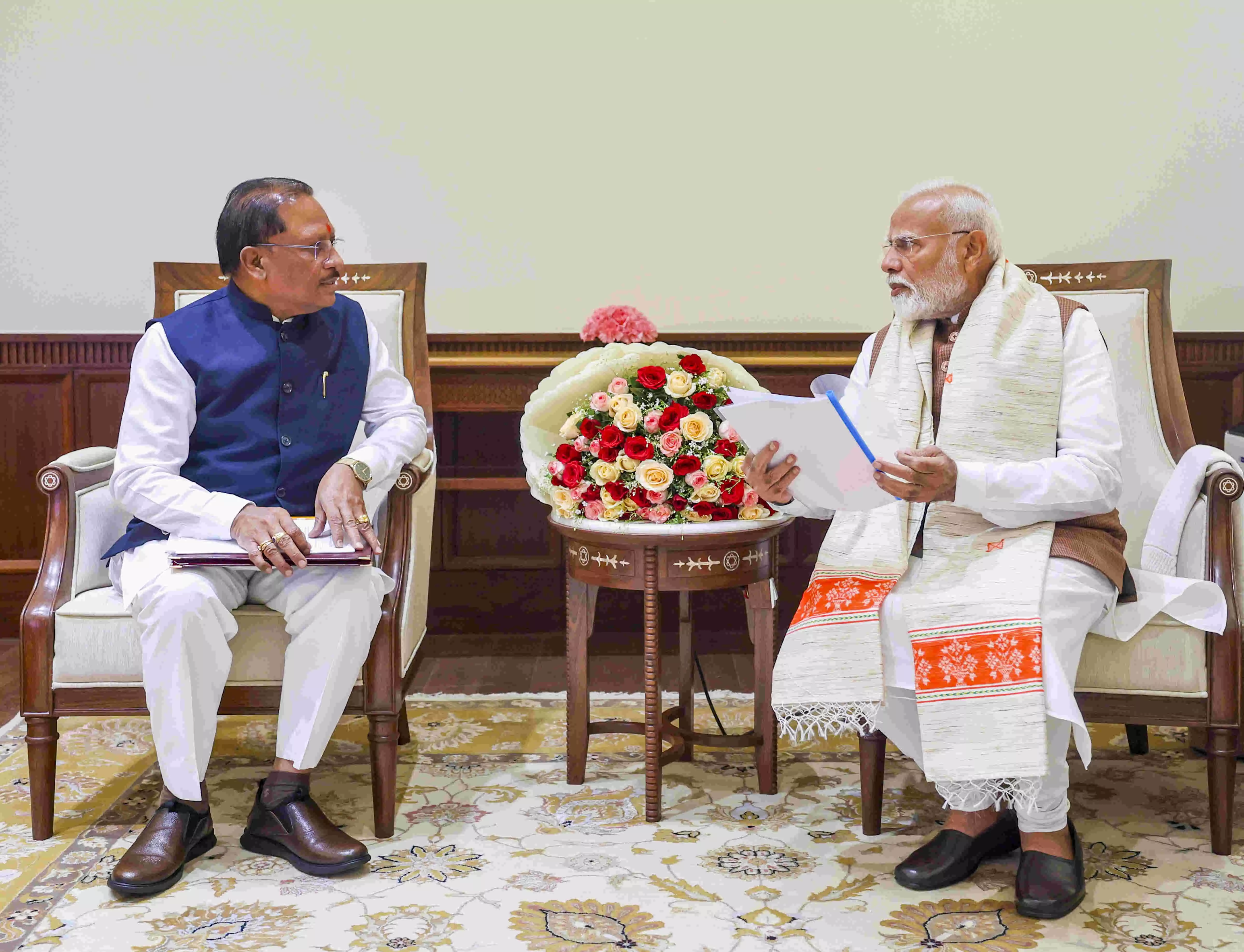 Chhattisgarh CM Sai meets PM, discusses development plan for Naxal-hit Bastar