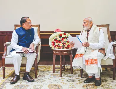 Chhattisgarh CM Sai meets PM Modi, discusses development plan for Naxal-hit Bastar region