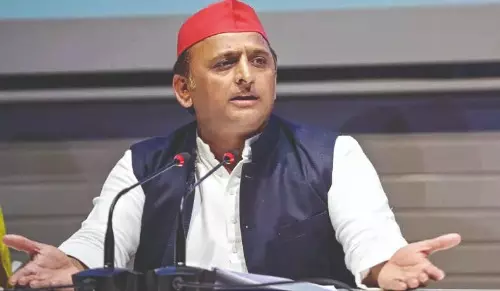 SP chief Akhilesh Yadav accuses BJP of pursuing divisive politics