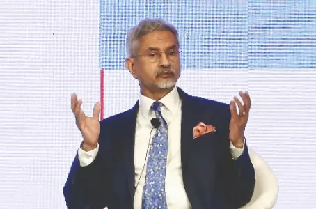 S Jaishankar highlights ‘selective application’ of global rules by West