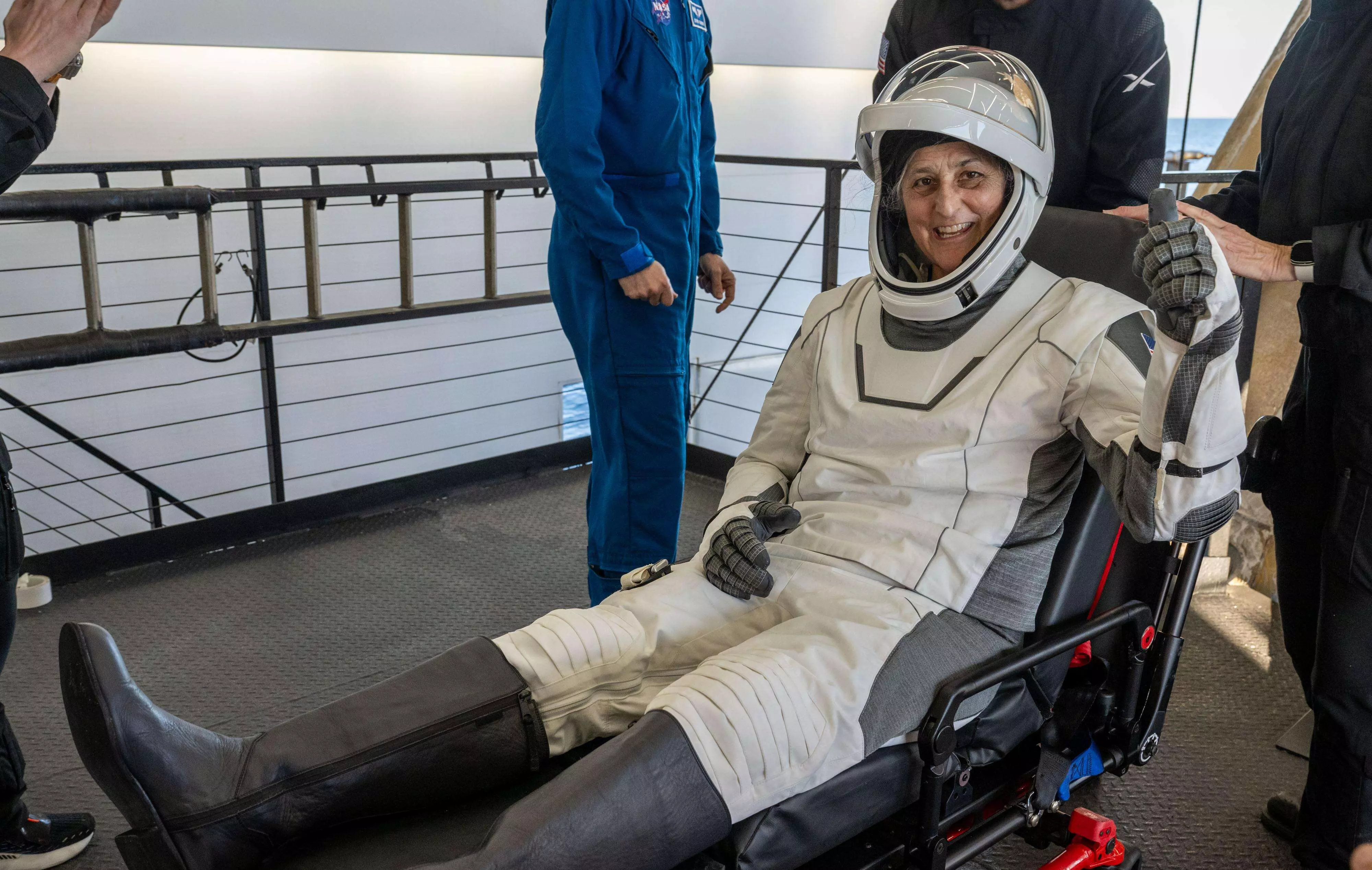 NASA astronauts Butch Wilmore and Sunita Williams return to Earth after 9 months stuck in space