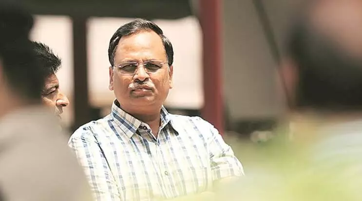 Delhi ACB files case against Satyendar Jain over ₹571 crore CCTV project corruption case