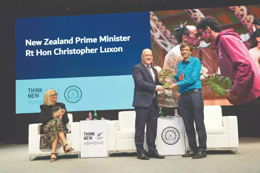 New Zealand PM announces scholarships at IIT Delhi