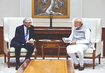 Gates meets PM Modi; says impressed by India’s innovation powering development locally and globally